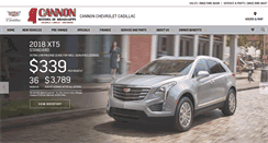 Desktop Screenshot of cannonchevrolet.com