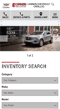 Mobile Screenshot of cannonchevrolet.com